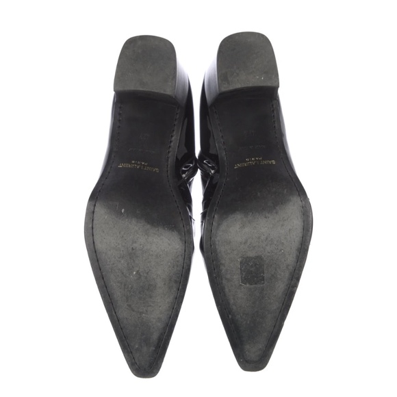Saint Laurent Patent leather crystal embellishment boot - Picture 5 of 5